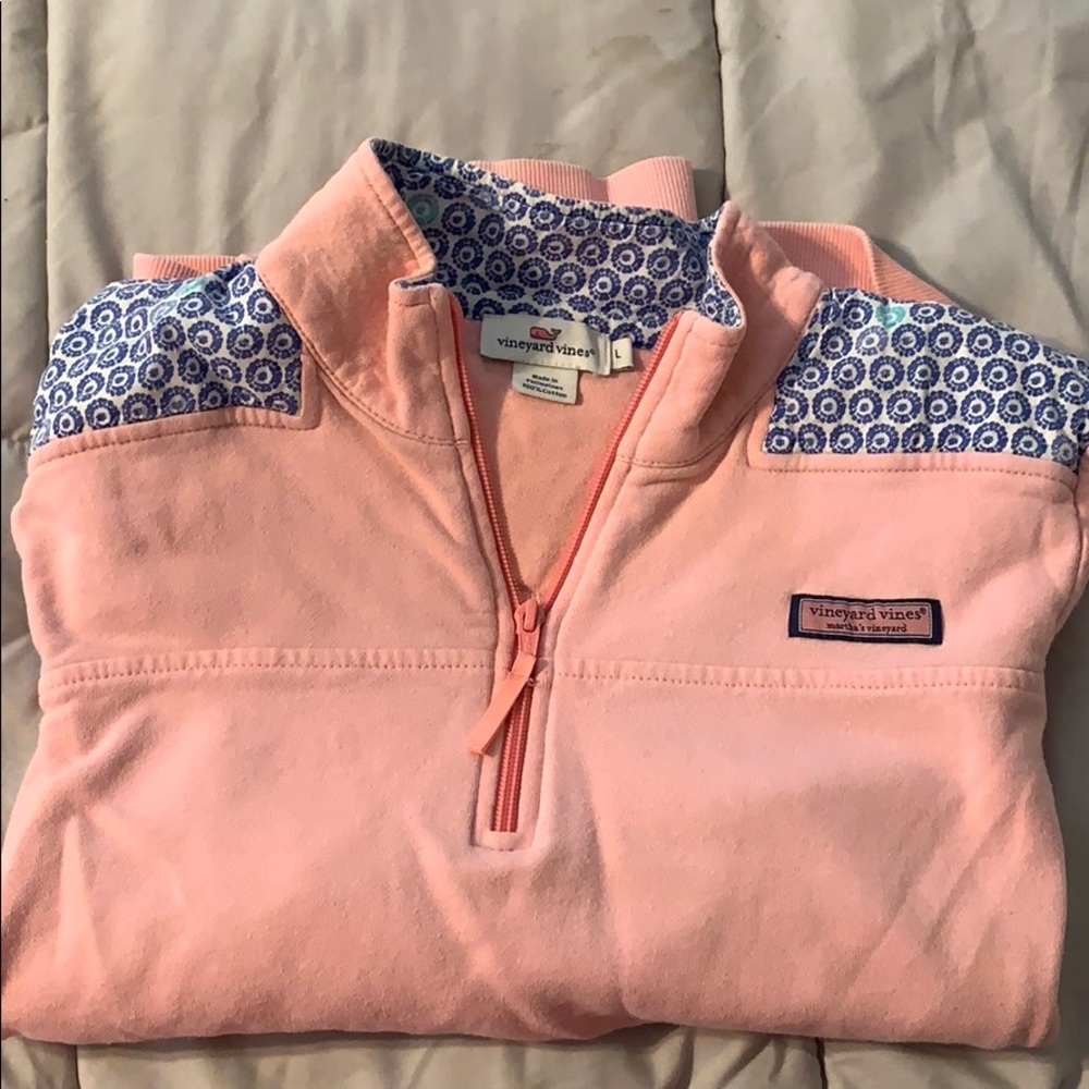 pink vineyard vines shep shirt